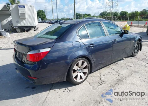 2004 BMW 530I z USA, uszkodzony, nr VIN WBANA73594B807742